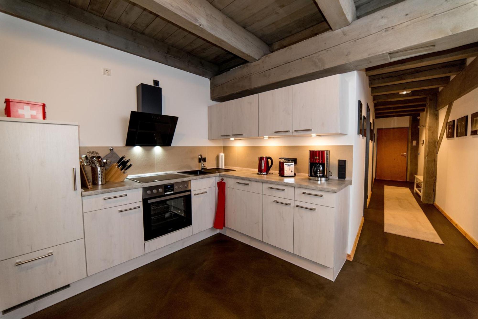 Generous, Brand New Holiday Apartment With An Interior In An Industrial Design Quedlinburg Exteriör bild